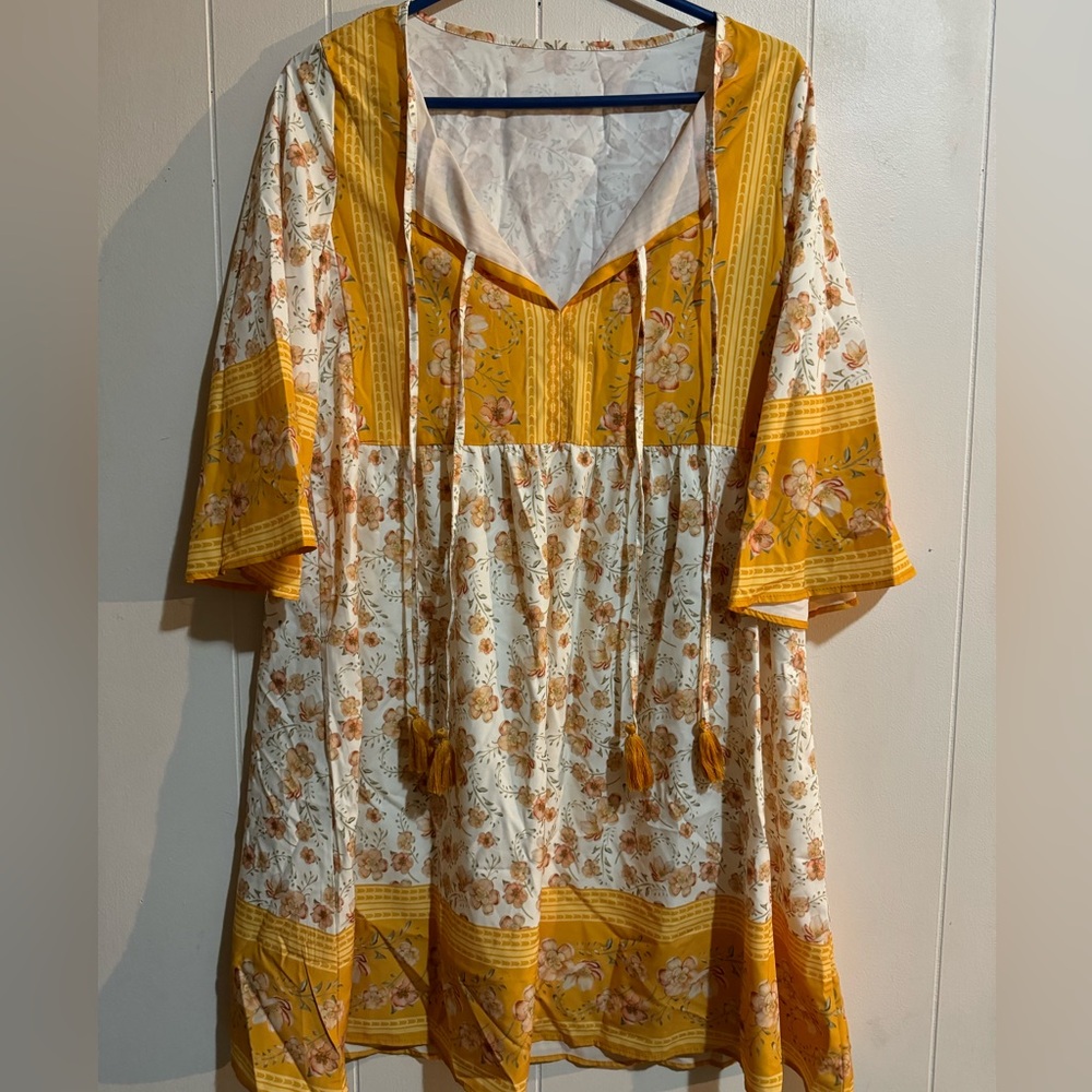 Yellow tunic